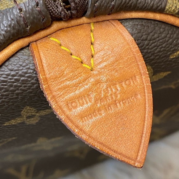 Authentic Louis Vuitton Speedy 35 Satchel Handbag - Picture 7 of 13